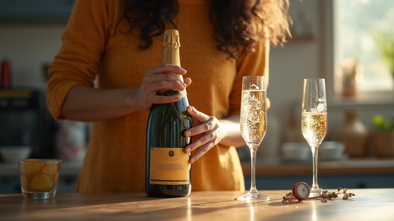 The Right Way to Taste Champagne
