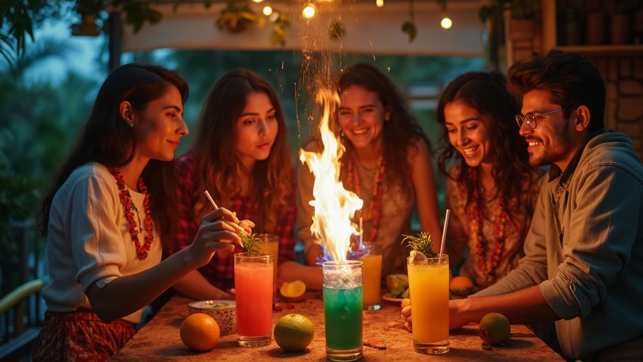 Flaming Mocktail: How to Make a Non-Alcoholic Drink That Lights Up