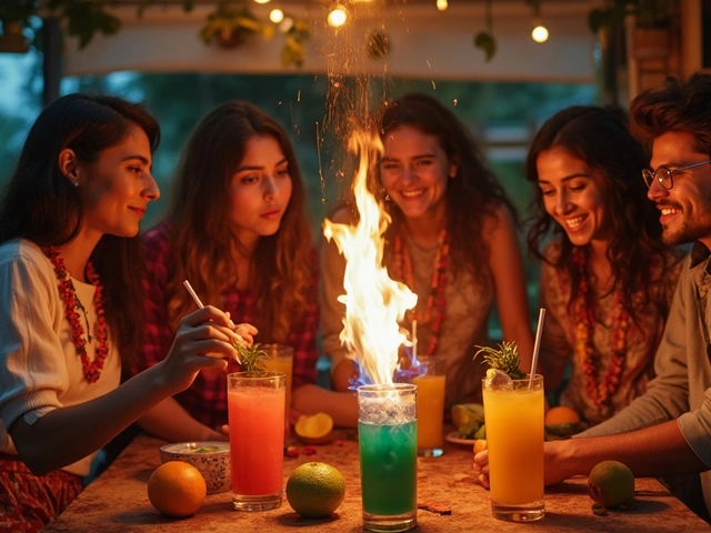 Flaming Mocktail: How to Make a Non-Alcoholic Drink That Lights Up