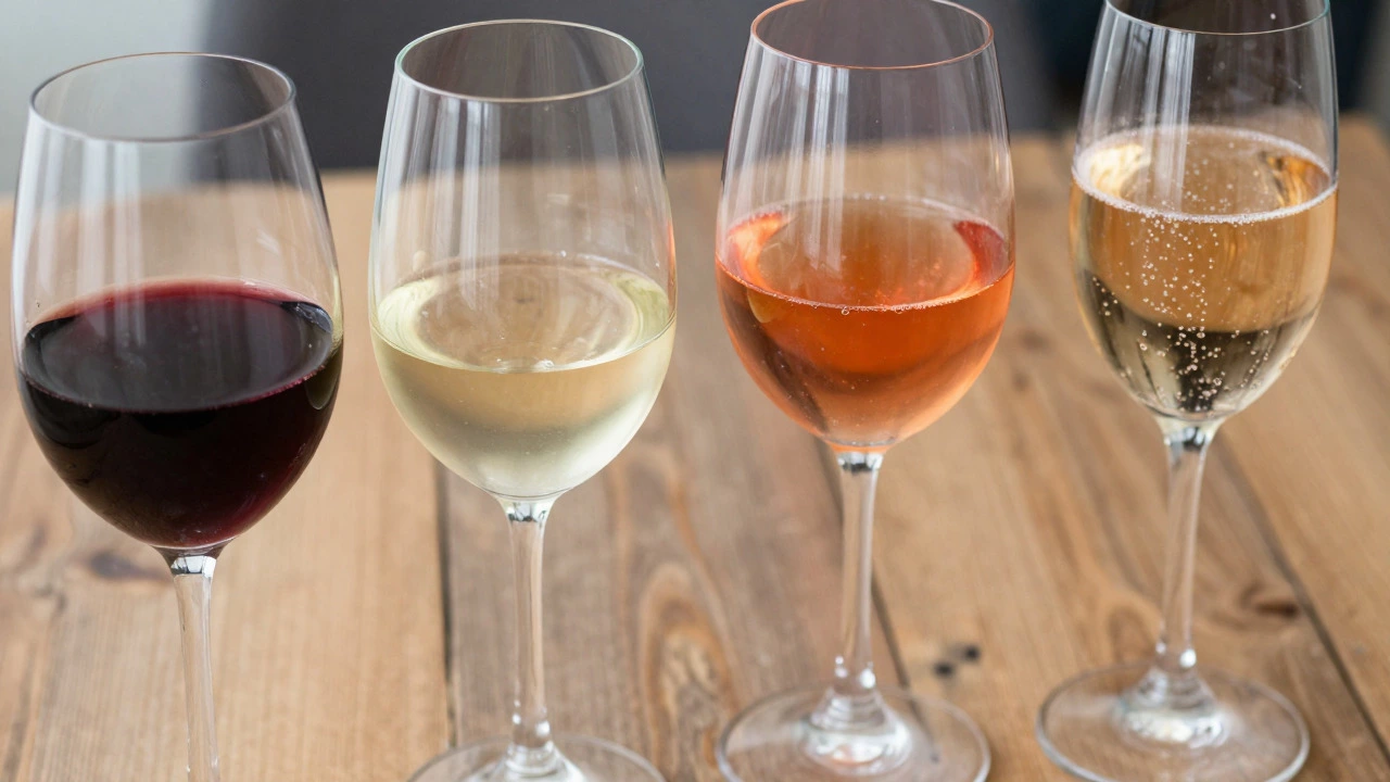 What Are the 4 Types of Wine? A Beginner’s Guide to Red, White, Rosé, and Sparkling